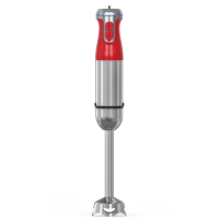 Mixeur Plongeant Commercial 1500W en Acier Inoxydable avec Moteur en Cuivre Pur, Violet, à Vitesse Variable et Tige Amovible pour Cuisine