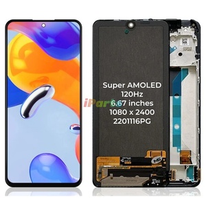 Ricambio iParts nuovo schermo Touch Screen AMOLED con telaio per Xiaomi Poco <span class=keywords><strong>X4</strong></span> Pro 5G 2201116PG OEM parti di riparazione - Product Image 2
