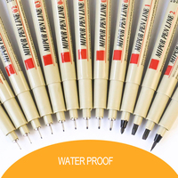 Stylos de calligraphie à pointe fine WISWIN pour artistes professionnels, dessin, conception, croquis, caricature