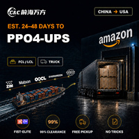 Agente de Envíos PPO4-UPS FBA FTL LTL, Envío por UPS a PLAINFIELD IN 46168, Envío Marítimo DDP LCL FCL, Transitario de China a Estados Unidos