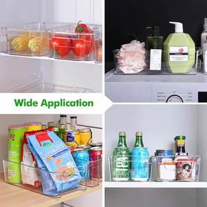 <b>Clear</b> Rectangle <b>Plastic</b> PET Eco-Friendly Injection Food Storage <b>Containers</b> 1-3L Capacity Freshness Preservation Refrigerator - Product Image 6