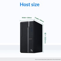 Prix Usine Nouveaux Ordinateurs de Bureau Acer Meilleures Ventes, N4270 Intel Core i5-14400 de 14e Génération, 8 Go/16 Go de RAM, SSD 256 Go/512 Go, PC Professionnel pour Bureau et Études