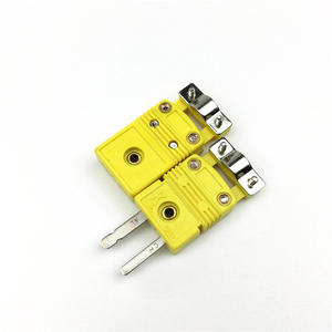 หัวหมุดแบนรูปตัว <span class=keywords><strong>K</strong></span> เทอร์โมคัปเปิลปลั๊กตัวผู้และตัวเมีย - Product Image 2