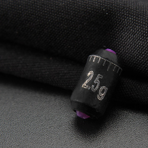 Plomb de pêche cylindrique Aohu 5g gradué pour la pêche en plateforme - Product Image 2