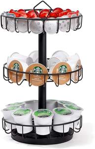 Support de dosettes de café en fil métallique, pour comptoir, chenille tasse K, support de rangement de dosettes, Polytype - Product Image 4