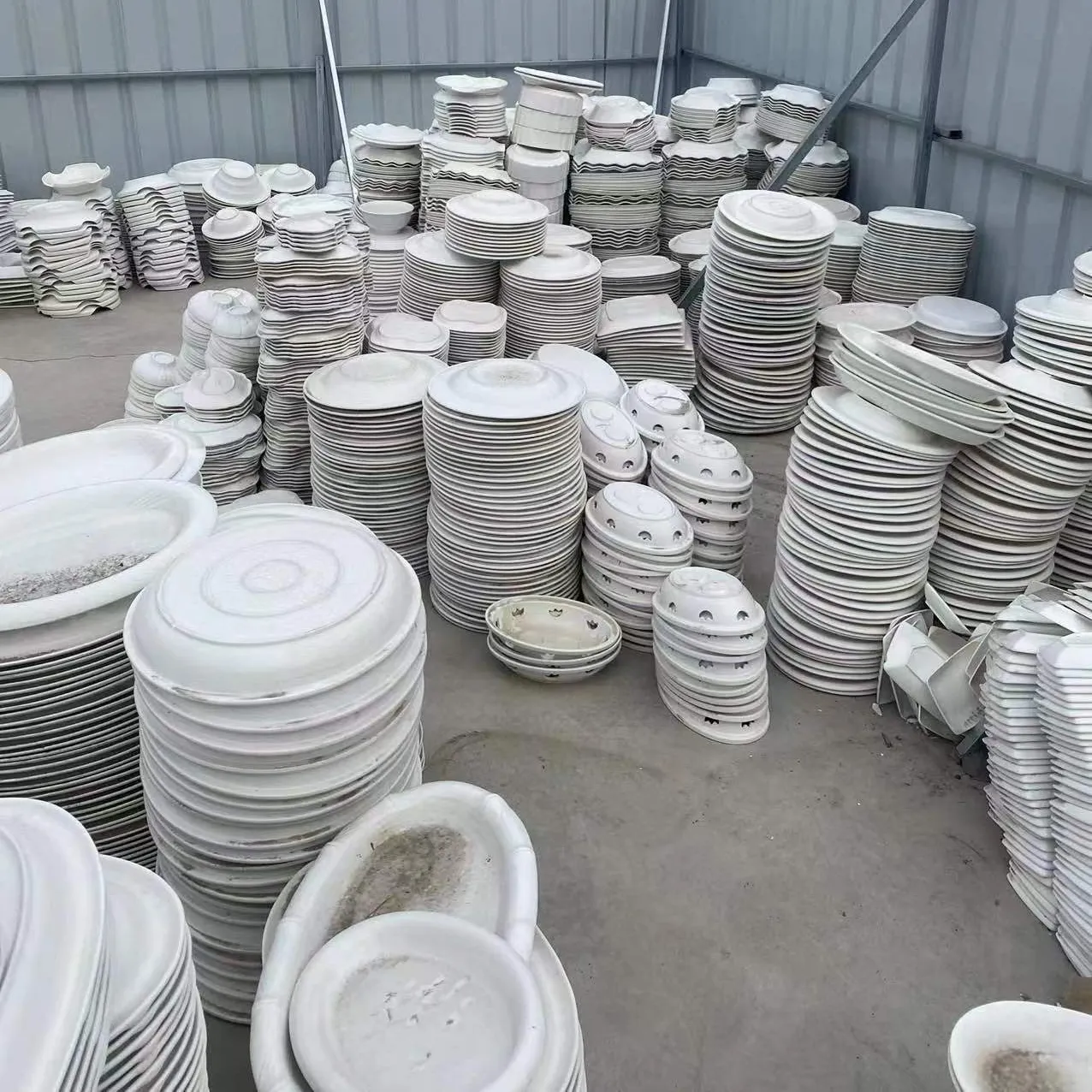 Hot Sell Cheap Restaurant Ceramic Bulk Plates bowls saucers dishes dining set white porcelain plates sale of ton