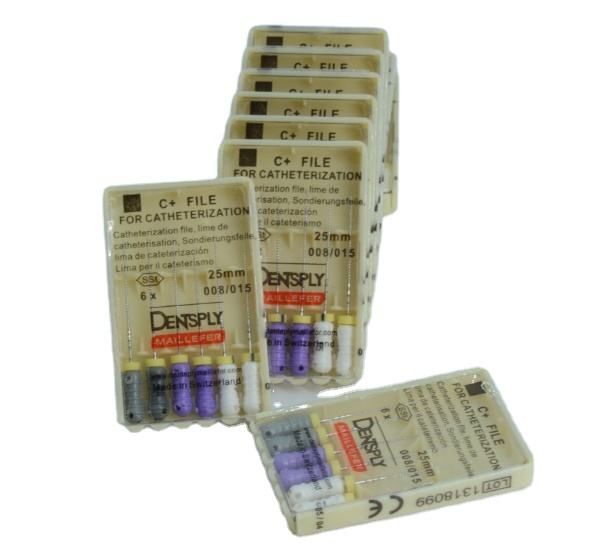 YP DENSPLY Dental Endo C+ Files - Stainless Steel Hand Use