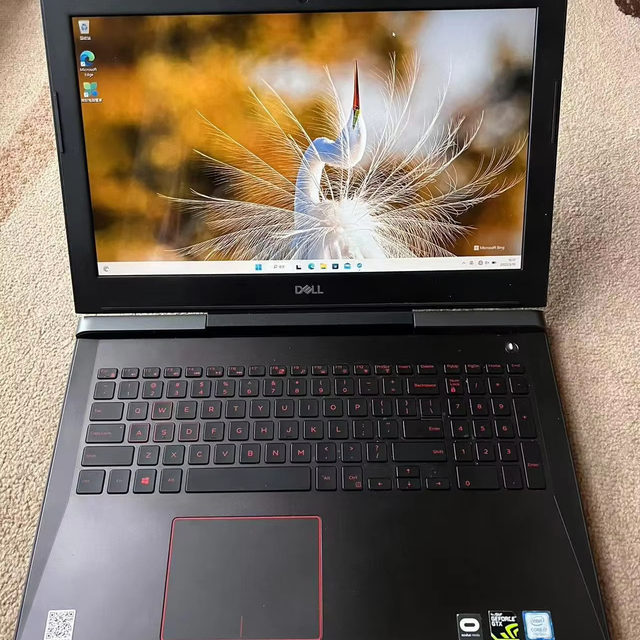 Gaming Laptop for Inspiron 7577 Intel I7-7700HQ RTX1060 (6 GB) Windows 10 15.5 Inch 16GB Memory 512GB SSD 144Hz US Plug