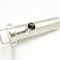 Filtro manual angular para mosto de vino, con filtro de malla de 100 mesh, de 1'-4', de acero inoxidable SS304 SS316L, accesorio DN25-DN100 para agua