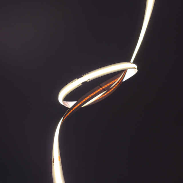 High CRI Spotless COB LED Strip Light 24V 480LEDs/m IP20 No Flicker Low Voltage 3 Year Warranty for Home Bedroom Kitchen Cabinet