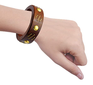 Juego de Brazaletes de Madera Natural Hechos a Mano, Joyería Elegante y Ecológica para Mujer, Pulseras de Madera Artesanales, Joyería Bohemia de Madera - Product Image 3