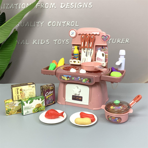 Kreatives Geburtstags geschenk DIY Mädchen geben Rollenspiel Simulation Lebensmittel Kochgeschirr Mini Küchen spielzeug Echtes Kochset Für Kinder - Product Image 2