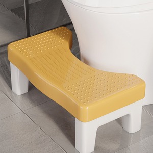 Squatting <b>Stool</b> Toilet <b>Step</b> <b>Stool</b> For Children And Adults PP Material Minimalist Design Ground Installation - Product Image 1