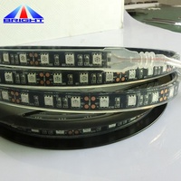 Su geçirmez sarı amber 60leds/m SMD5050 esnek led şerit 14.4 w/metre sıcak beyaz RGB RGBW led aydınlatma şeridi bant