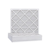 Élément de filtre à air HVAC en fibre synthétique à haute capacité anti-poussière 20x20x1, panneau de filtre à charbon actif, pré-filtre pour fournaise de climatisation, nouveau pour les maisons et les hôtels