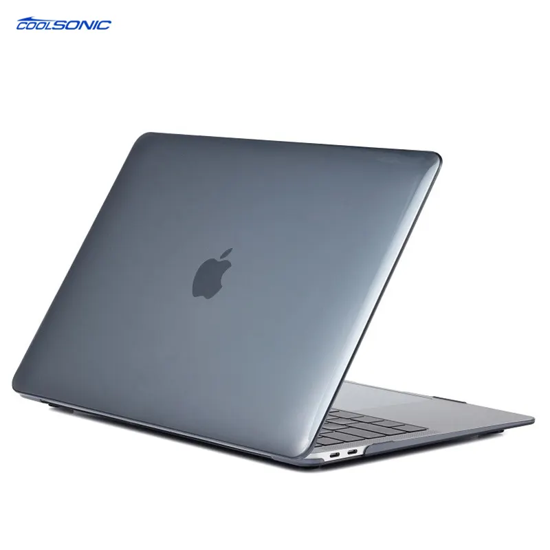 เคสคอมพิวเตอร์คริสตัลสำหรับสำนักงาน,เคสใส่แล็ปท็อปแบบบางสำหรับ PC แบบแข็งเคส Apple Macbook Air Pro 13