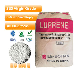 SBS SEBS resina termoplástica estireno butadieno caucho <span class=keywords><strong>411W</strong></span> gránulos de goma SBS de alta calidad para modificador de asfalto - Product Image 1