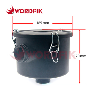 Wordfik Thương Hiệu Phụ Tùng Bơm Chân Không Bộ Lọc Không Khí Lắp Ráp F003 G1-1/4 "DN32Mm Bộ Lọc Không Khí Nhà Ở Thép Không Gỉ - Product Image 5
