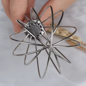 Fouet manuel en acier inoxydable, batteur à œufs, mélangeur à main pour lait et <span class=keywords><strong>crème</strong></span>, outil de pâtisserie pour la cuisine - Product Image 2