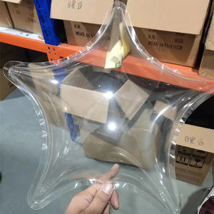 Sıcak satış yıldız/kalp/noel ağacı noel partisi doğum günü günü için Led Bobo balon ışık up balonlar - Product Image 2