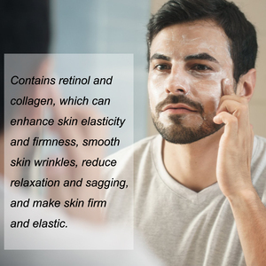 <span class=keywords><strong>Crema</strong></span> <span class=keywords><strong>Facial</strong></span> de Retinol para <span class=keywords><strong>Hombre</strong></span>, Antienvejecimiento, Antiarrugas, Reafirmante, Hidratante, Reduce las Líneas Finas, Manchas Oscuras, Control de Grasa - Product Image 3