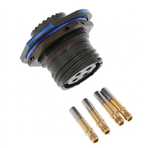 Conector Hembra de 4 Vías TV07RW-15-04S, Serie MIL-DTL-38999, Tamaño de Carcasa 15, Conector de Bayoneta Roscado - Product Image 1