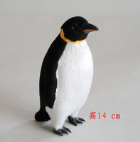 Ornements d'animaux Décoration de scène Pingouin simulé Thème d'hiver Décoration de Noël Pingouin Peluche Jouet Décoration intérieure