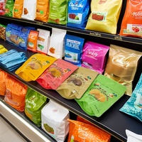 Sachets à Chips Imprimés sur Mesure, Anti-humidité, Doypack Refermables, en Aluminium pour Snacks et Fruits Secs
