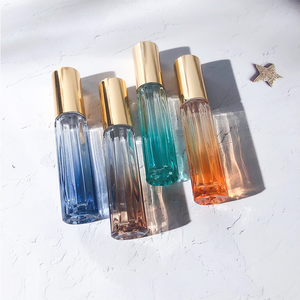 Envases de Perfume de Vidrio de Lujo con Bola Rodante, Botellas de Perfume Vacías de 4 ml con Bolas Rodantes de Acero Inoxidable - Product Image 2