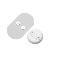 Coussinets de massage TENS Electronic Muscle Stimulate deux pièces