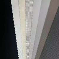 Tissu pare-soleil ignifuge à faible émissivité 5 %, matériau de couverture de fenêtre visible en plein jour pour l'ombrage des bâtiments publics