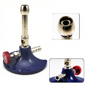 Lampada a <span class=keywords><strong>Gas</strong></span> Monotubo per Laboratorio Dentistico |   Bruciatore <span class=keywords><strong>Bunsen</strong></span> di Alta Qualità per Applicazioni Dentali - Product Image 5