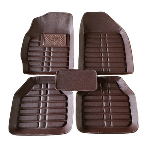 การออกแบบล่าสุดการคุ้มครองสิ่งแวดล้อมที่กําหนดเองกันน้ําทนทานหนังกันลื่นพรมปูพื้นรถยนต์สําหรับ BYD Auto Foot <span class=keywords><strong>Pad</strong></span> - Product Image 1