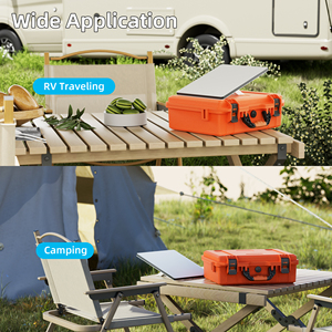 Orange Color Starlink Storage case Outdoor Waterproof Starlink <b>Mini</b> Portable case Starlink <b>Mini</b> Hard Protective Travel case - Product Image 6