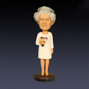 Bobble Head Custom Resin Crafts Elizabeth Standing Doll Model Custom Bobblehead Grafts