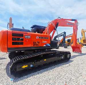 Excavadora de cadenas Hitachi ZX210 usada original de Japón, excavadora de segunda mano de 20-21 toneladas, excavadora mediana, ¡la más vendida! - Product Image 2