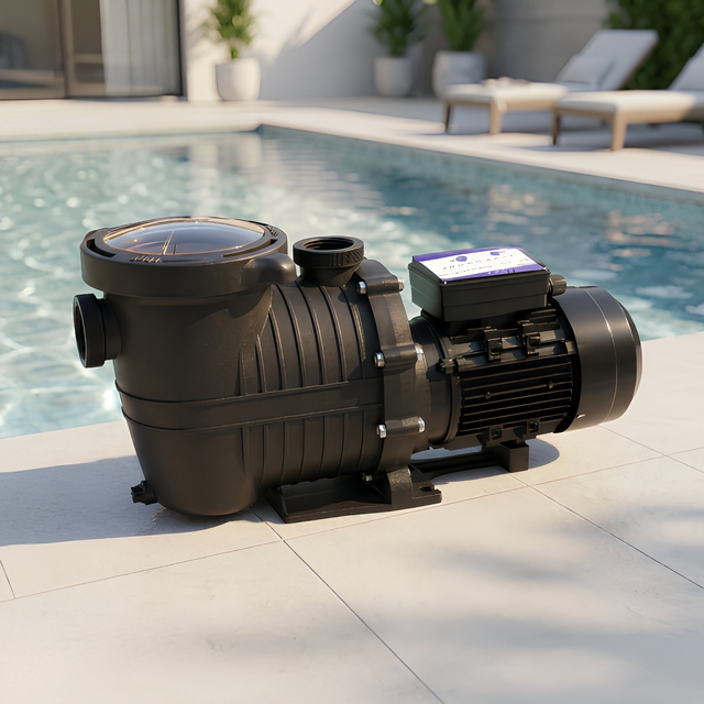 Energy Efficient 0.75HP 3/4HP In-ground Circulating Swimming Pool Pump with Timer for Pool Water Filtration