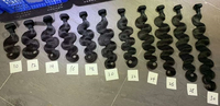 Lots de Cheveux Humains Vierges Remy de Grade 12A Non Traités pour Tissage