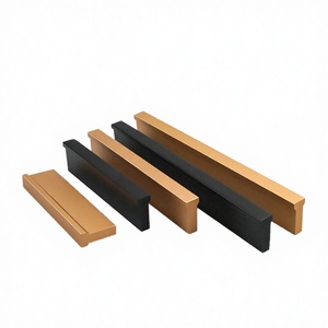 Classic Gold <strong>Matt</strong> <strong>Black</strong> Modern Cabinet <strong>Pull</strong> Handles Solid Furniture Drawer Wardrobe Dresser Handles Outdoor Hotel - Product Image 4