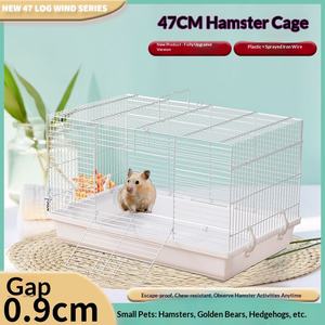 <span class=keywords><strong>Cage</strong></span> Spéciale pour <span class=keywords><strong>Hamster</strong></span> Personnalisée 47, Fondation Anti-Morsure, Barres Épaissies, Ours Doré, <span class=keywords><strong>Cage</strong></span> de Luxe Super Large - Product Image 3