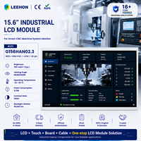 Layar Industri AUO 15.6 Inci FHD G156HAN02.3 1920*1080 500 Cd/m² Panel LCD IPS LVDS-30 Pin untuk Pusat Mesin CNC Cerdas