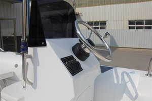 16フィート センターコンソールボート Vハル アルミニウム/グラスファイバー製ボート 4.8m RIB-480 インフレータブル リブボート - Product Image 4