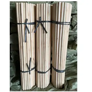 Factory Broom Handle Making Mop Stick Processing Rod Rounding Polishing Wood Round Stick