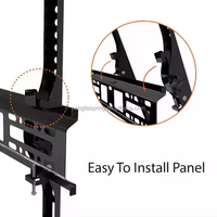 Support mural universel pour mini-téléviseur pour écran de 14'' à 42'' VESA 200x200 Support mural pour téléviseur avec inclinaison