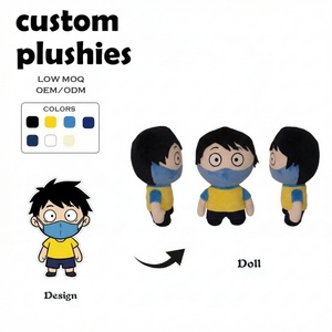 <span class=keywords><strong>Peluche</strong></span> Personalizzati con Logo, Produttore di Giocattoli in <span class=keywords><strong>Peluche</strong></span>, Bambola di <span class=keywords><strong>Peluche</strong></span> Personalizzata con Cuore Rosso, <span class=keywords><strong>Occhi</strong></span> <span class=keywords><strong>Grandi</strong></span> e Gambe a Pois - Product Image 3