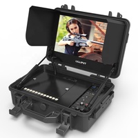Moniteur de diffusion professionnel portable Lilliput BM120-4KS 12,5 pouces 4K IPS robuste avec écran quadruple et entrées 3G-SDI, HDMI 4 canaux, DVI, VGA