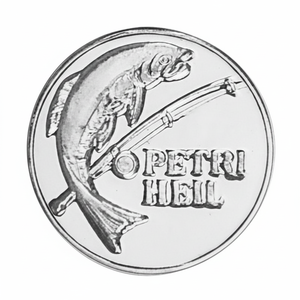 Piatto Decorativo 2D a Forma di Pesce D=25mm - Product Image 2