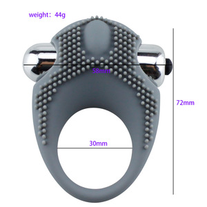 Bestseller Erwachsenen-Sexspiel Penisring Bondage und Ejakulationsverzögerung Silikonmaterial BDSM Originaltyp Modell für Männer - Product Image 3