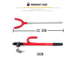 <span class=keywords><strong>Bici</strong></span> pausa grip blocco serratura del volante per auto - Product Image 2