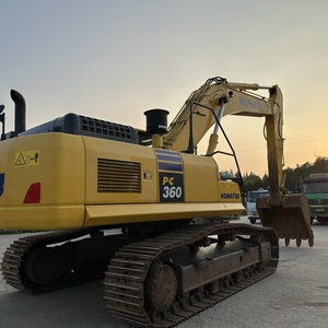 Excavadora de cadenas Komatsu PC360 usada, versión para trabajo pesado en minas, motor original, potencia fuerte, máquina estable, utilidad en demolición. - Product Image 1